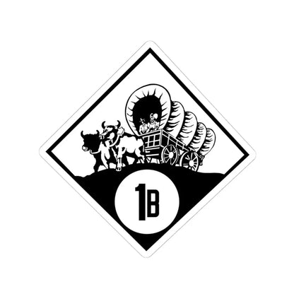 N-1B 1926 (Nebraska) (Road Sign) STICKER Vinyl Kiss-Cut Decal 4 Inch White - The Sticker Space