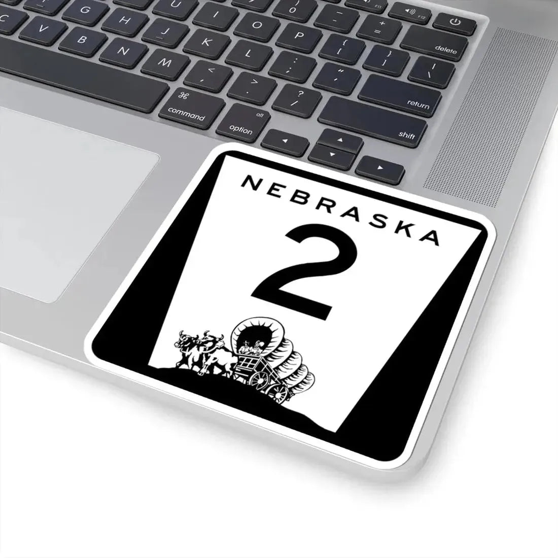 N-2 (Nebraska) (Road Sign) STICKER Vinyl Kiss-Cut Decal - The Sticker Space