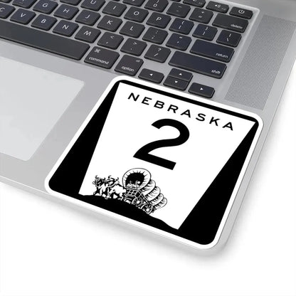 N-2 (Nebraska) (Road Sign) STICKER Vinyl Kiss-Cut Decal - The Sticker Space