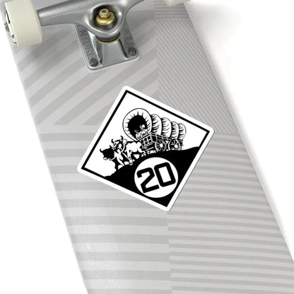 N-20 1926 (Nebraska) (Road Sign) STICKER Vinyl Kiss-Cut Decal - The Sticker Space