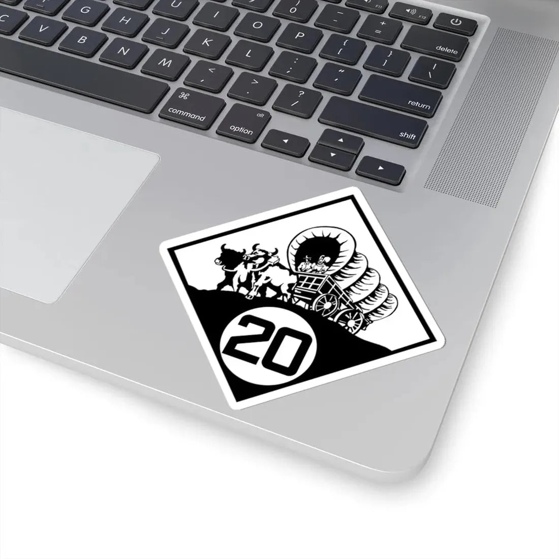 N-20 1926 (Nebraska) (Road Sign) STICKER Vinyl Kiss-Cut Decal - The Sticker Space