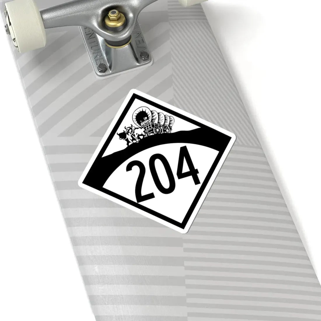 N-204 1950 (Nebraska) (Road Sign) STICKER Vinyl Kiss-Cut Decal - The Sticker Space