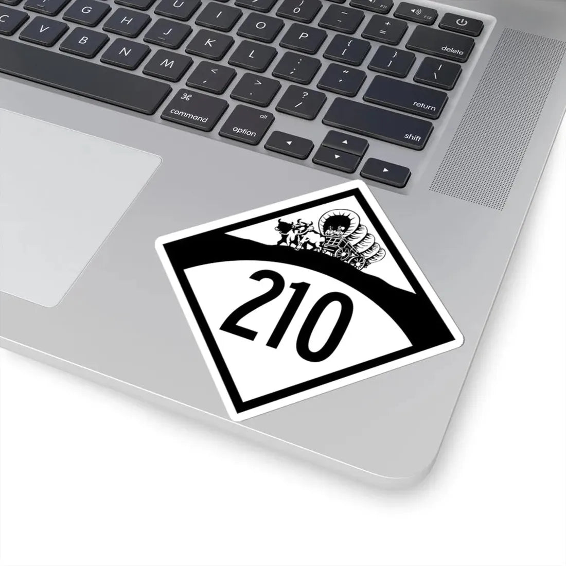 N-210 1950 (Nebraska) (Road Sign) STICKER Vinyl Kiss-Cut Decal - The Sticker Space