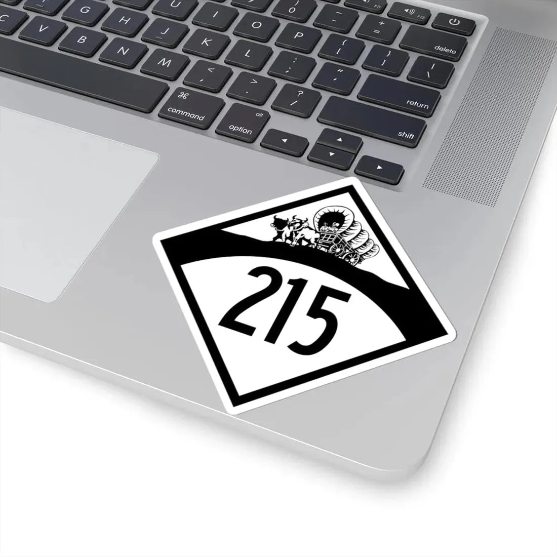 N-215 1950 (Nebraska) (Road Sign) STICKER Vinyl Kiss-Cut Decal - The Sticker Space