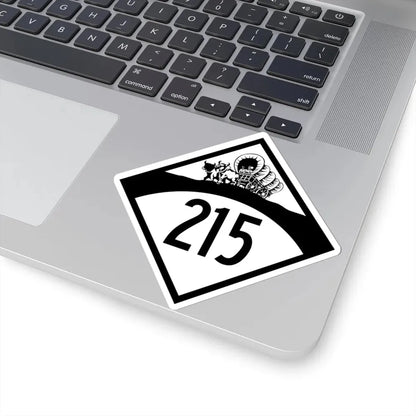 N-215 1950 (Nebraska) (Road Sign) STICKER Vinyl Kiss-Cut Decal - The Sticker Space