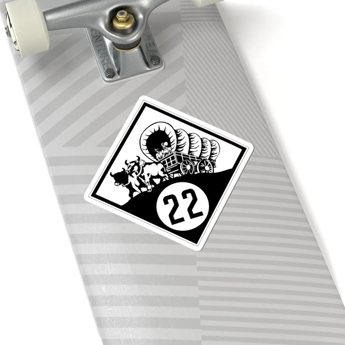 N-22 1926 (Nebraska) (Road Sign) STICKER Vinyl Kiss-Cut Decal - The Sticker Space