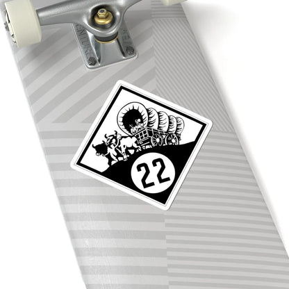 N-22 1926 (Nebraska) (Road Sign) STICKER Vinyl Kiss-Cut Decal - The Sticker Space