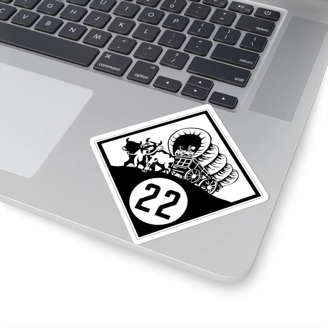 N-22 1926 (Nebraska) (Road Sign) STICKER Vinyl Kiss-Cut Decal - The Sticker Space