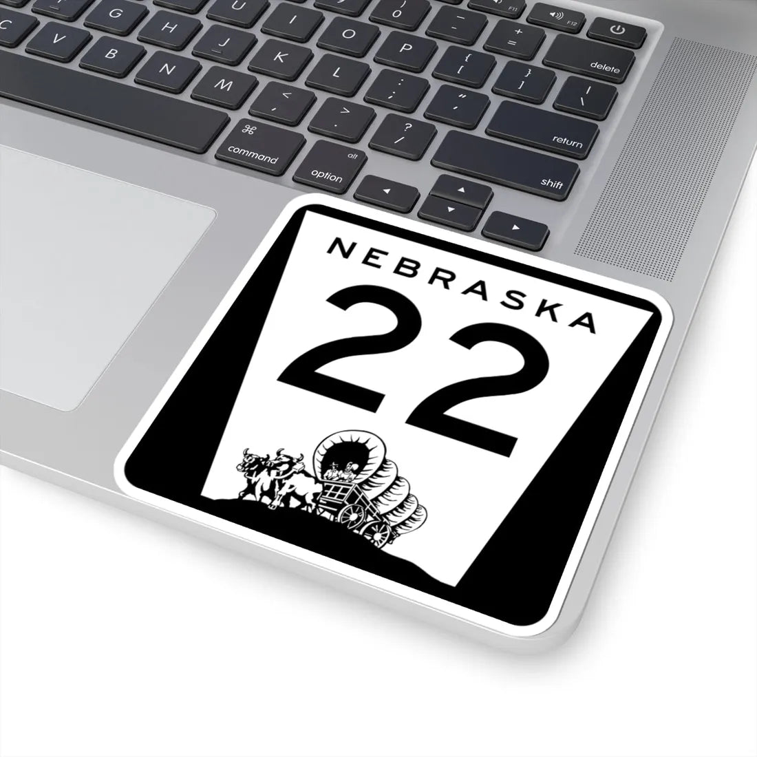 N-22 (Nebraska) (Road Sign) STICKER Vinyl Kiss-Cut Decal - The Sticker Space