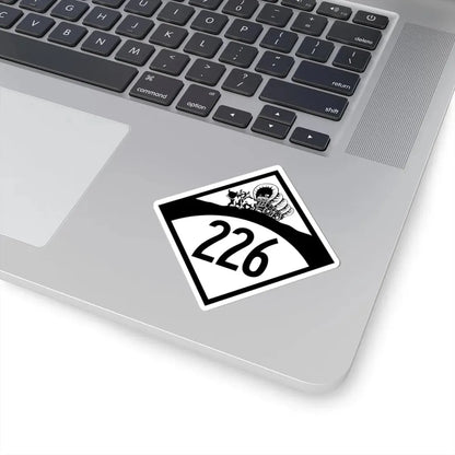 N-226 1950 (Nebraska) (Road Sign) STICKER Vinyl Kiss-Cut Decal - The Sticker Space