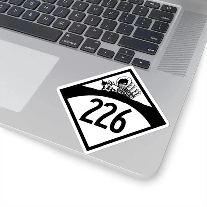 N-226 1950 (Nebraska) (Road Sign) STICKER Vinyl Kiss-Cut Decal - The Sticker Space