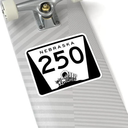 N-250 (Nebraska) (Road Sign) STICKER Vinyl Kiss-Cut Decal - The Sticker Space