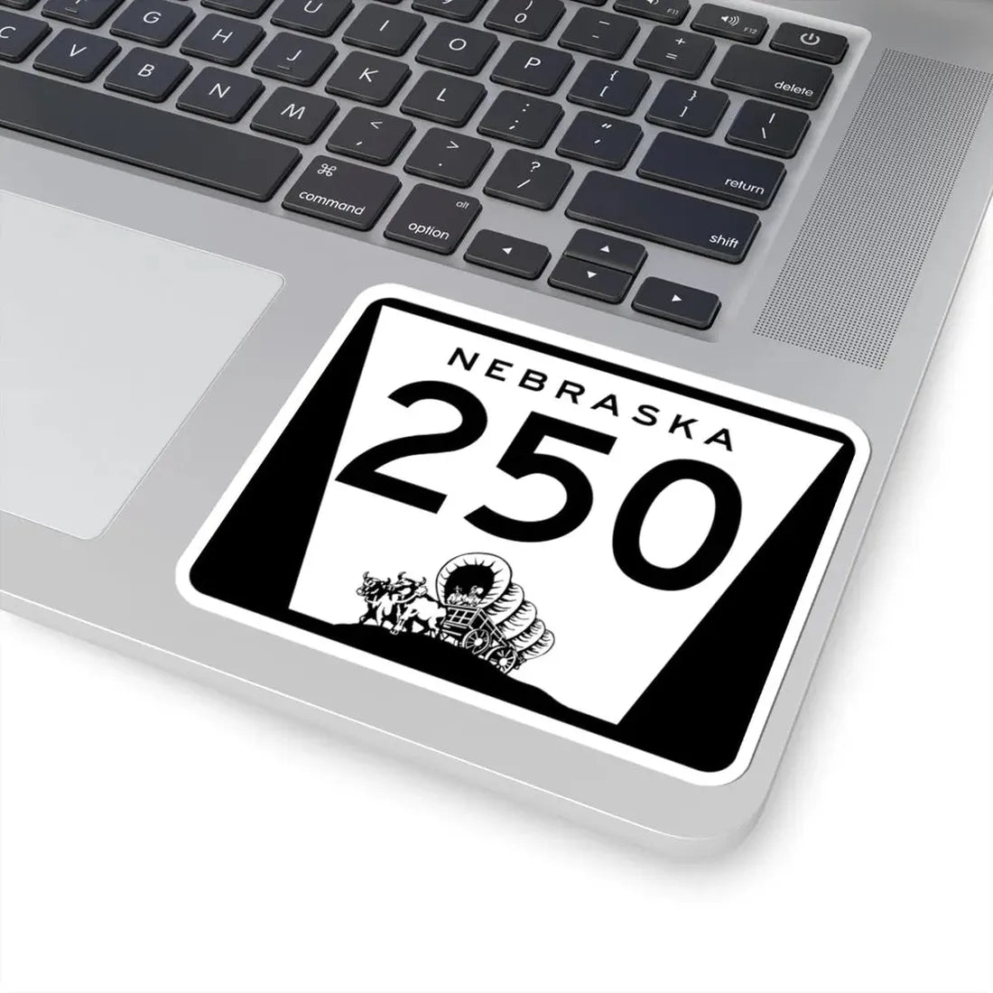N-250 (Nebraska) (Road Sign) STICKER Vinyl Kiss-Cut Decal - The Sticker Space