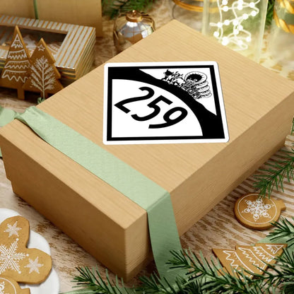 N-259 1950 (Nebraska) (Road Sign) STICKER Vinyl Kiss-Cut Decal - The Sticker Space