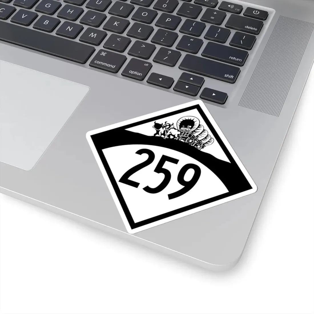 N-259 1950 (Nebraska) (Road Sign) STICKER Vinyl Kiss-Cut Decal - The Sticker Space