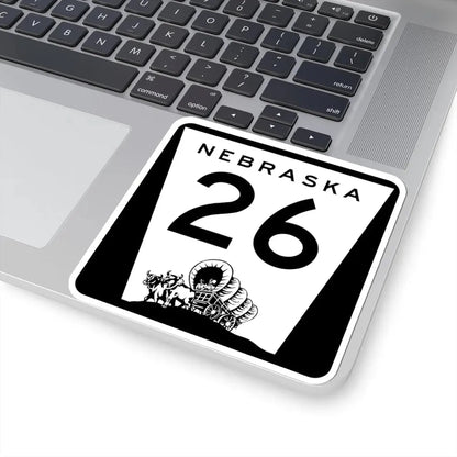 N-26 (Nebraska) (Road Sign) STICKER Vinyl Kiss-Cut Decal - The Sticker Space