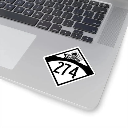 N-274 1950 (Nebraska) (Road Sign) STICKER Vinyl Kiss-Cut Decal - The Sticker Space