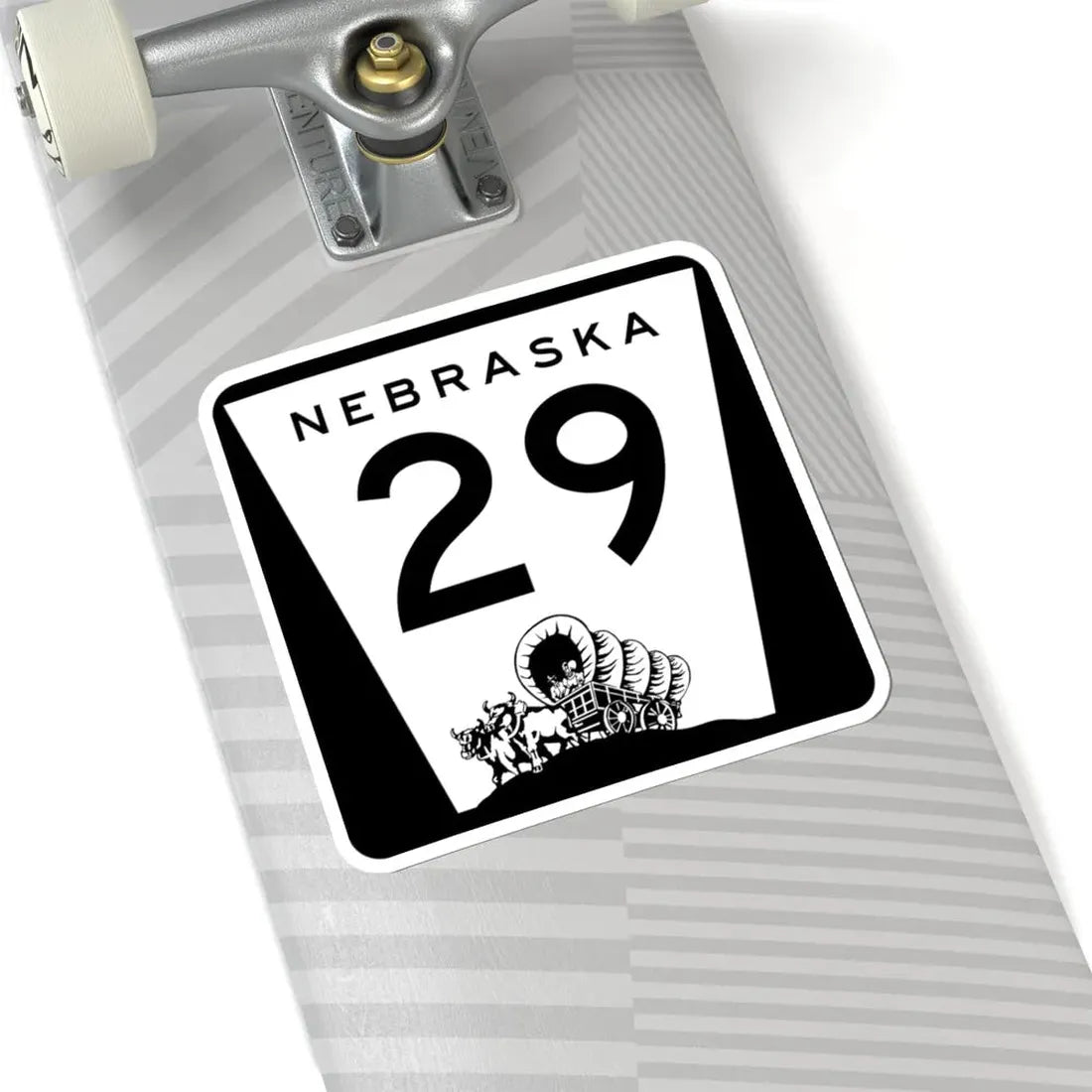 N-29 (Nebraska) (Road Sign) STICKER Vinyl Kiss-Cut Decal - The Sticker Space