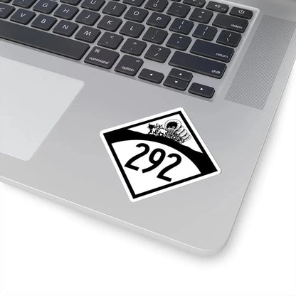 N-292 1950 (Nebraska) (Road Sign) STICKER Vinyl Kiss-Cut Decal - The Sticker Space
