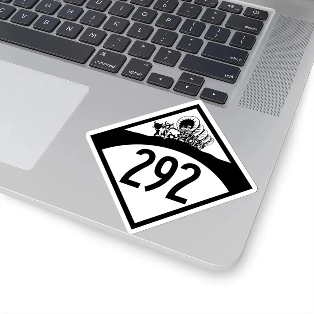 N-292 1950 (Nebraska) (Road Sign) STICKER Vinyl Kiss-Cut Decal - The Sticker Space