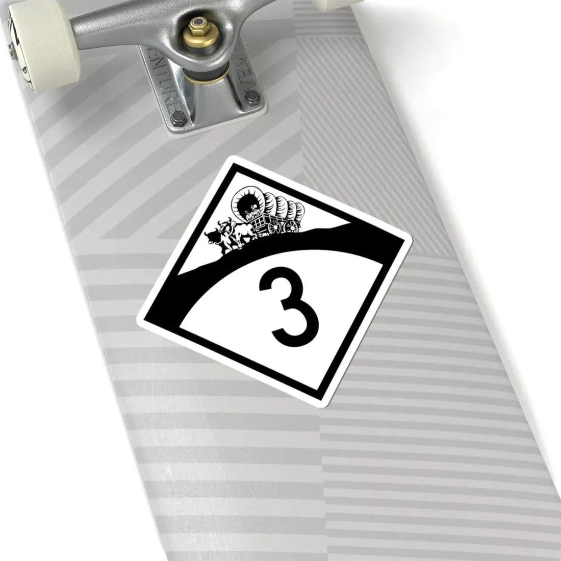 N-3 1950 (Nebraska) (Road Sign) STICKER Vinyl Kiss-Cut Decal - The Sticker Space