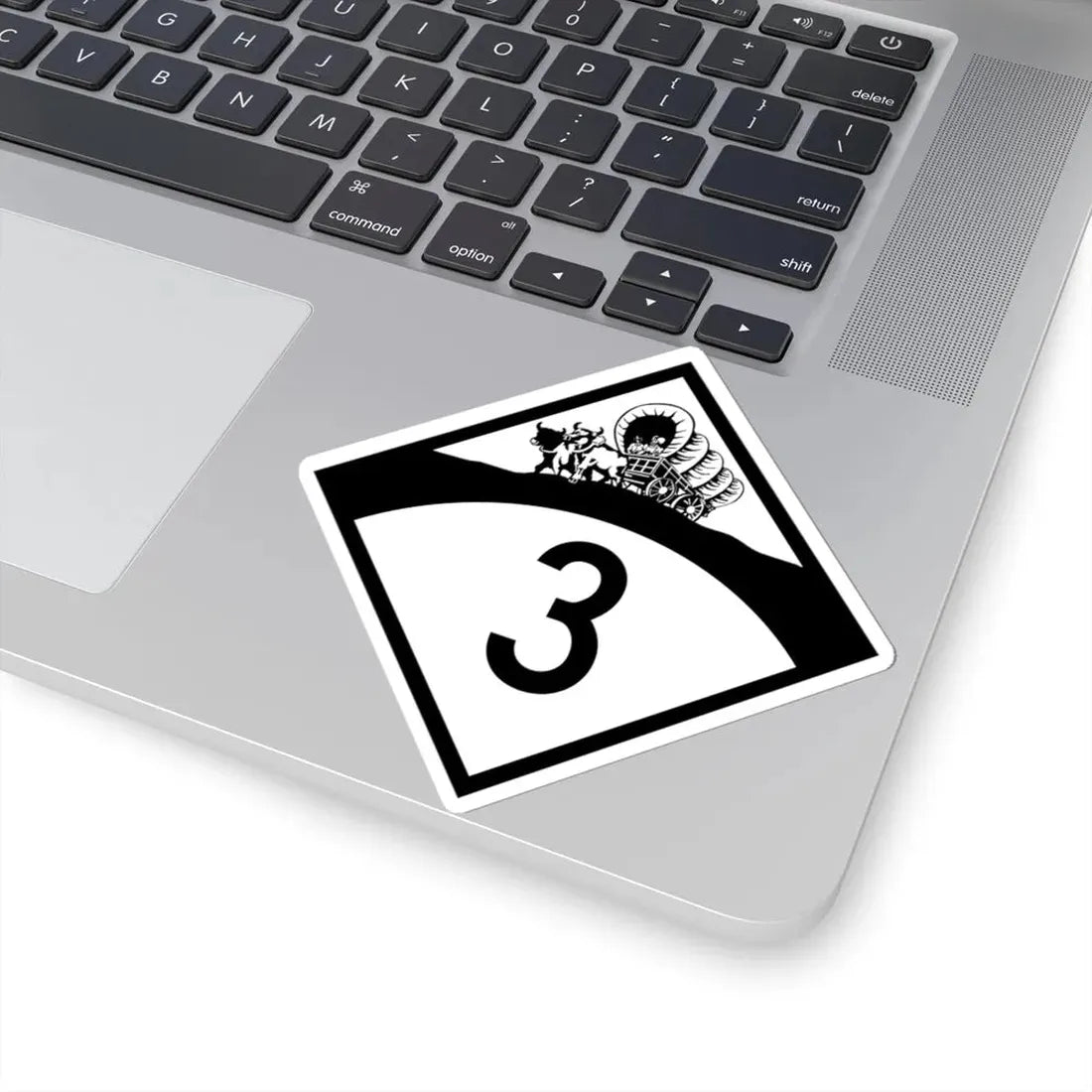 N-3 1950 (Nebraska) (Road Sign) STICKER Vinyl Kiss-Cut Decal - The Sticker Space