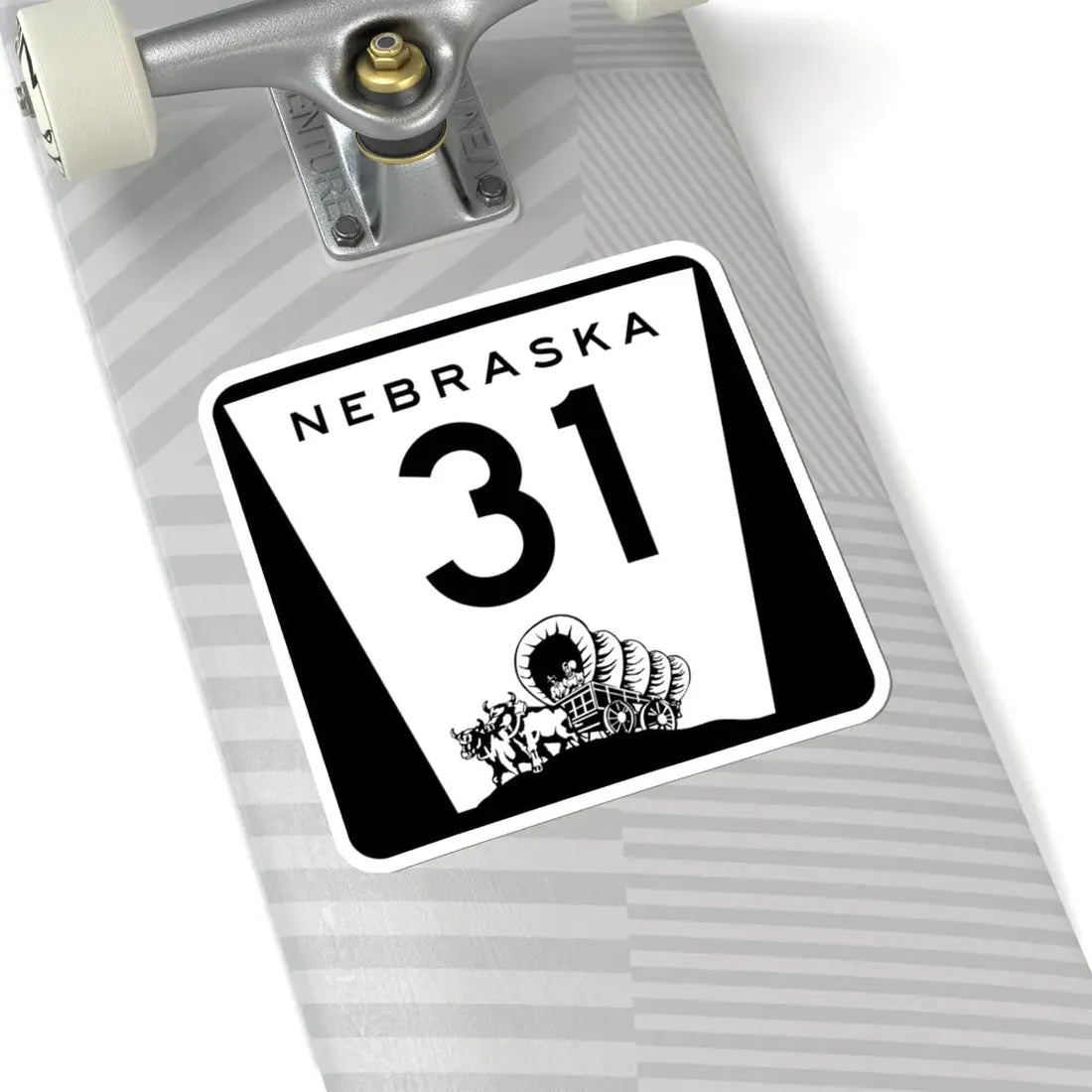 N-31 (Nebraska) (Road Sign) STICKER Vinyl Kiss-Cut Decal - The Sticker Space