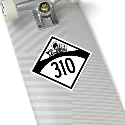 N-310 1950 (Nebraska) (Road Sign) STICKER Vinyl Kiss-Cut Decal - The Sticker Space
