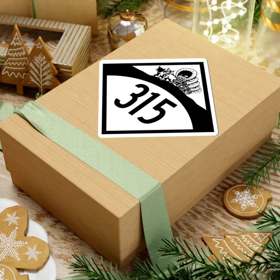 N-314 1950 (Nebraska) (Road Sign) STICKER Vinyl Kiss-Cut Decal - The Sticker Space