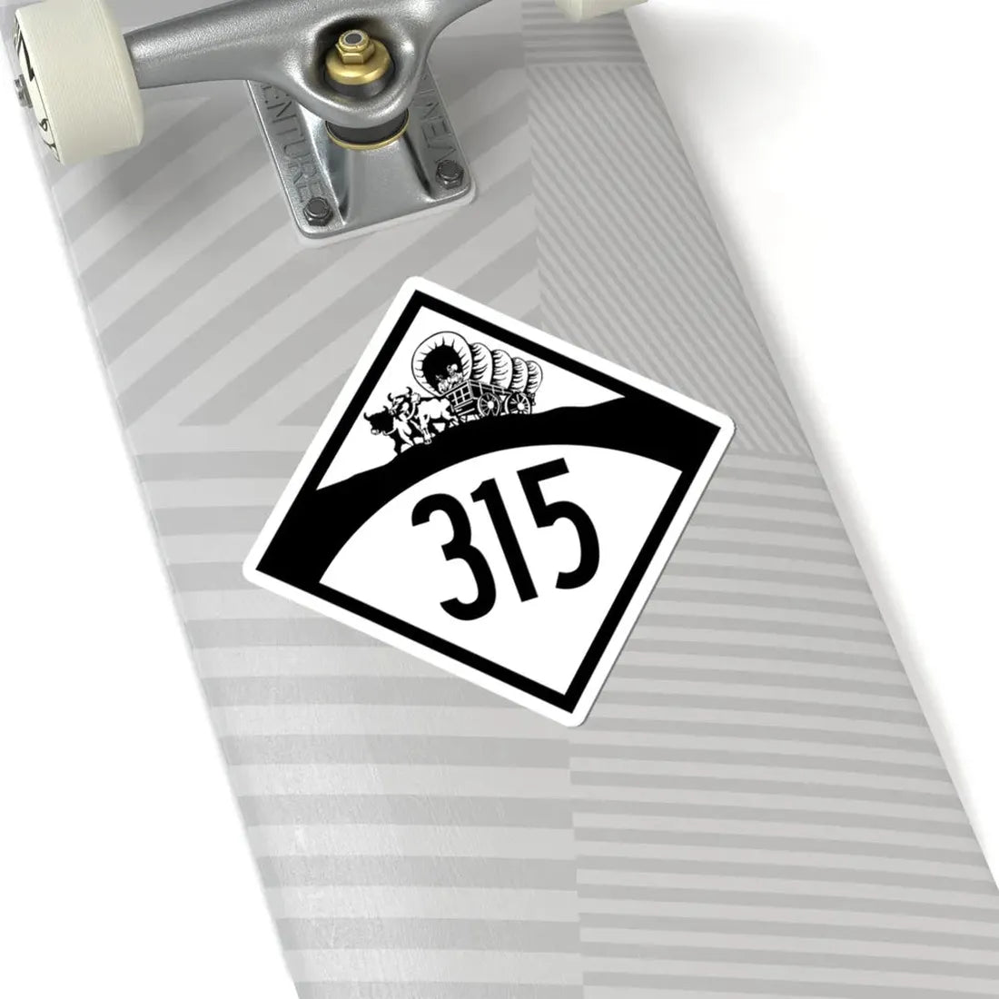 N-315 1950 (Nebraska) (Road Sign) STICKER Vinyl Kiss-Cut Decal - The Sticker Space