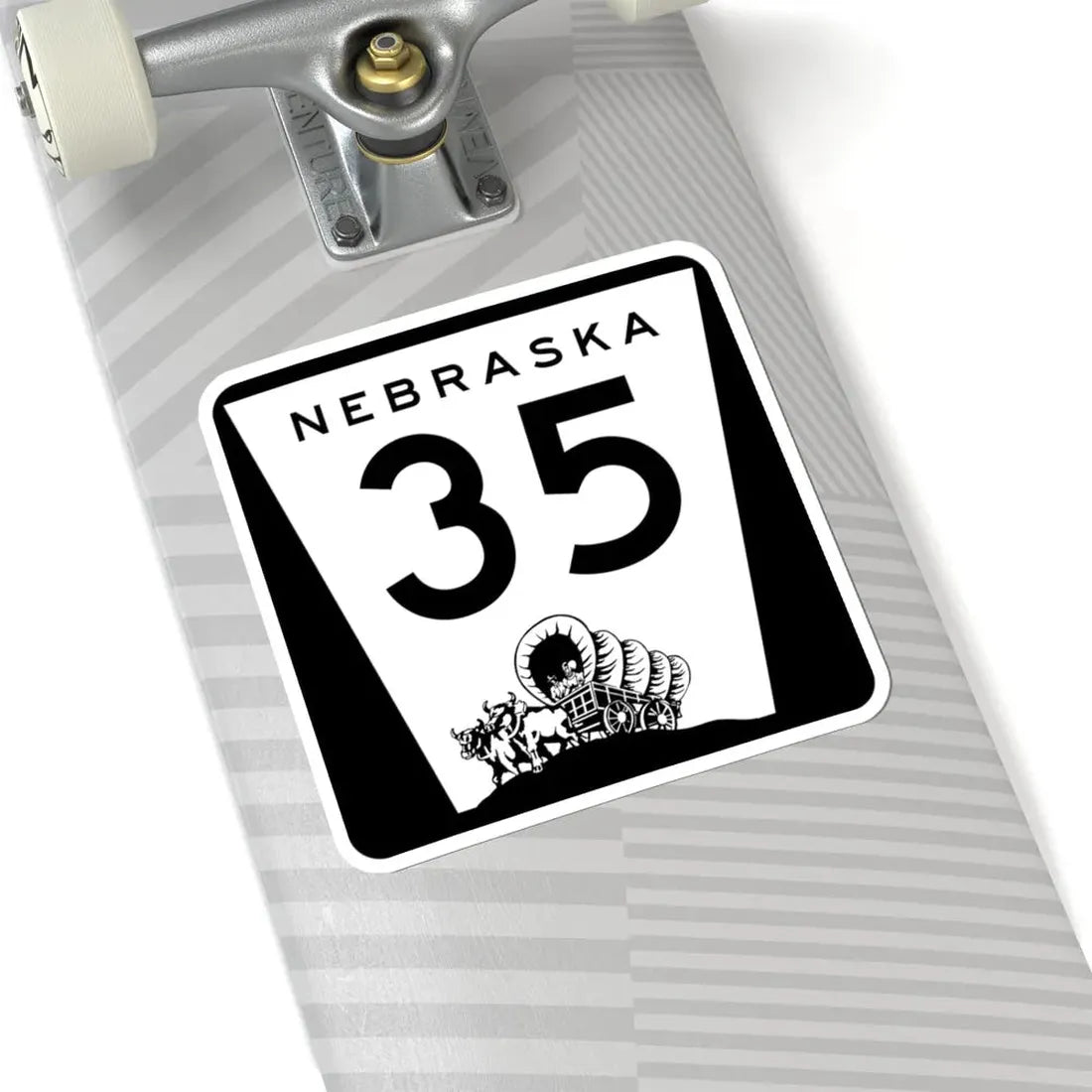 N-35 (Nebraska) (Road Sign) STICKER Vinyl Kiss-Cut Decal - The Sticker Space