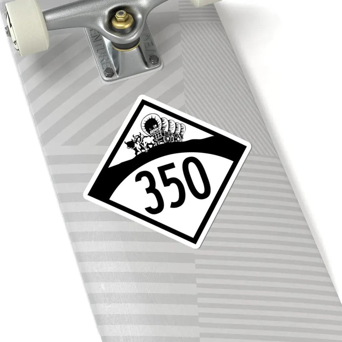 N-350 1950 (Nebraska) (Road Sign) STICKER Vinyl Kiss-Cut Decal - The Sticker Space