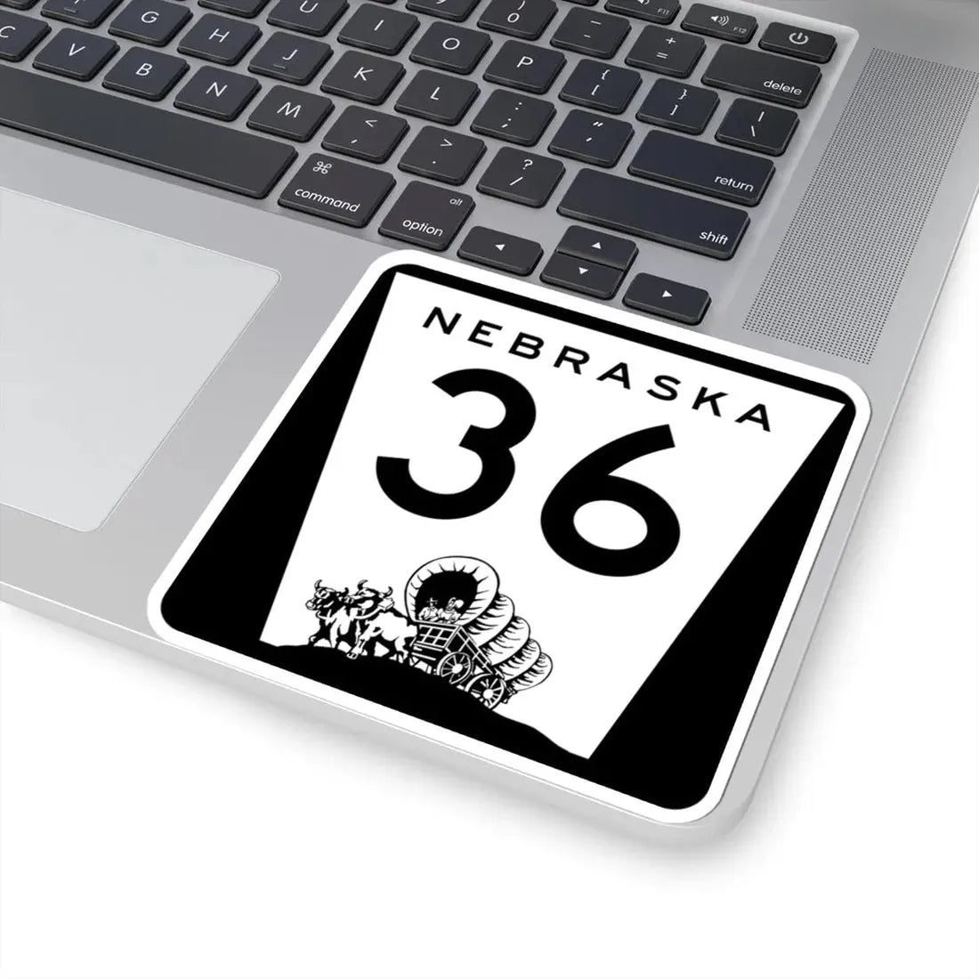 N-36 (Nebraska) (Road Sign) STICKER Vinyl Kiss-Cut Decal - The Sticker Space
