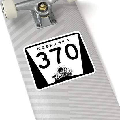 N-370 (Nebraska) (Road Sign) STICKER Vinyl Kiss-Cut Decal - The Sticker Space