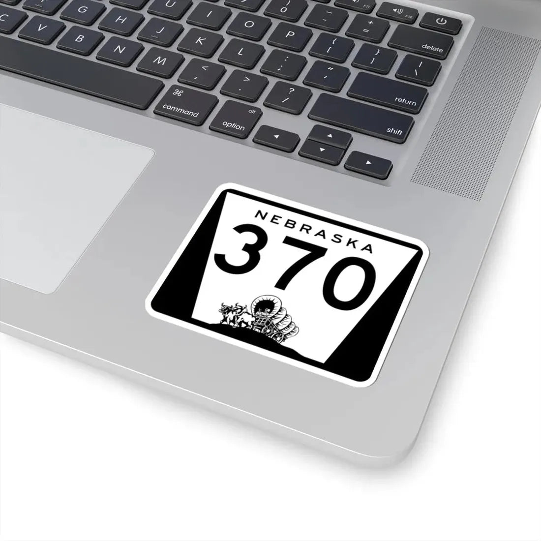 N-370 (Nebraska) (Road Sign) STICKER Vinyl Kiss-Cut Decal - The Sticker Space