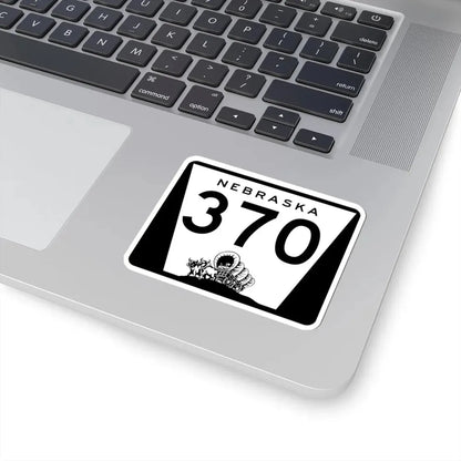 N-370 (Nebraska) (Road Sign) STICKER Vinyl Kiss-Cut Decal - The Sticker Space