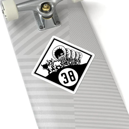 N-38 1926 (Nebraska) (Road Sign) STICKER Vinyl Kiss-Cut Decal - The Sticker Space