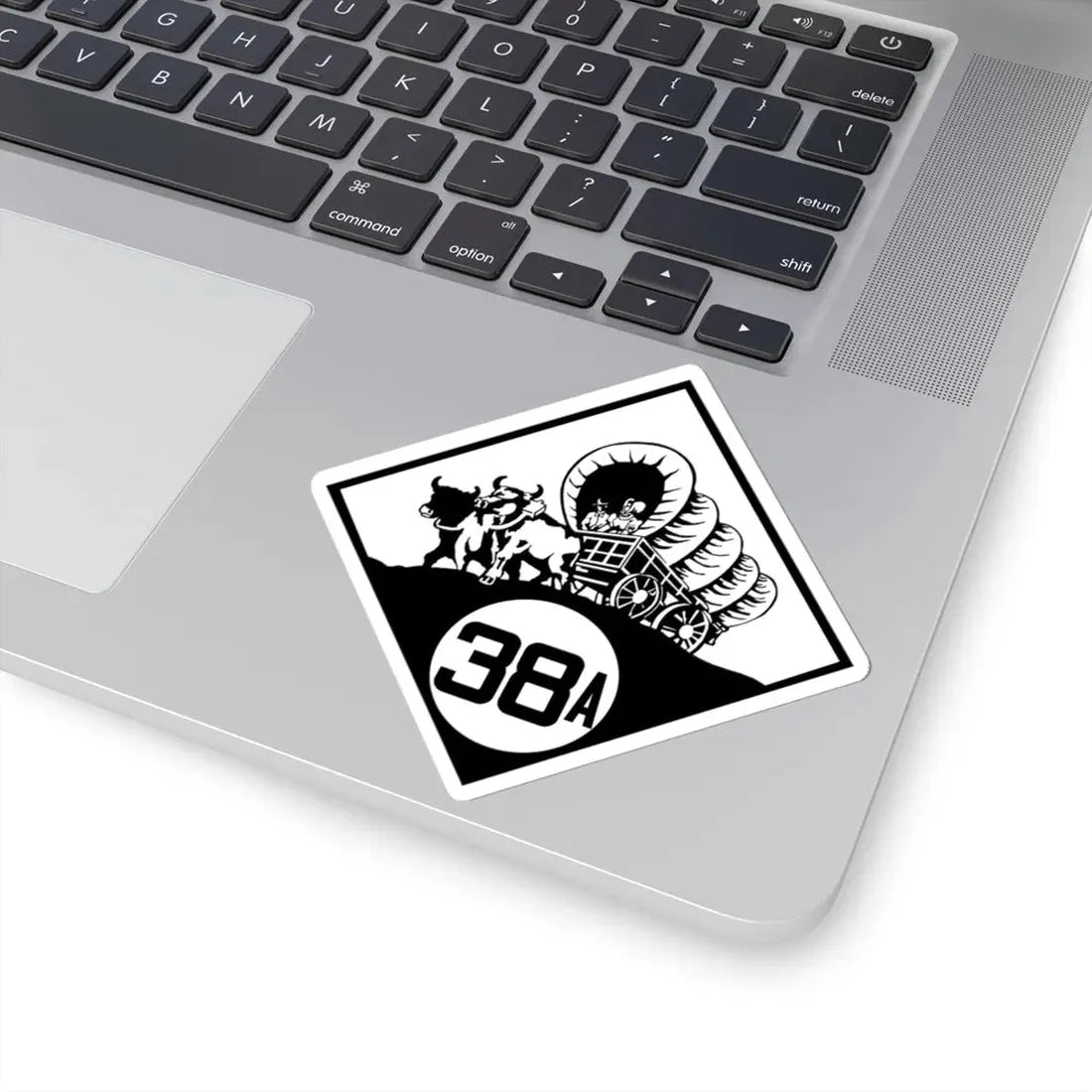 N-38A 1926 (Nebraska) (Road Sign) STICKER Vinyl Kiss-Cut Decal - The Sticker Space