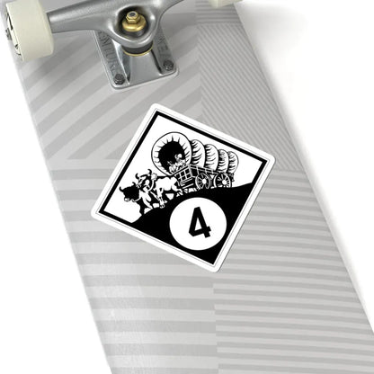 N-4 1926 (Nebraska) (Road Sign) STICKER Vinyl Kiss-Cut Decal - The Sticker Space