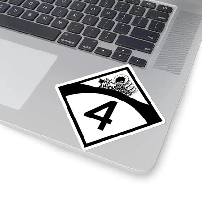 N-4 1950 (Nebraska) (Road Sign) STICKER Vinyl Kiss-Cut Decal - The Sticker Space