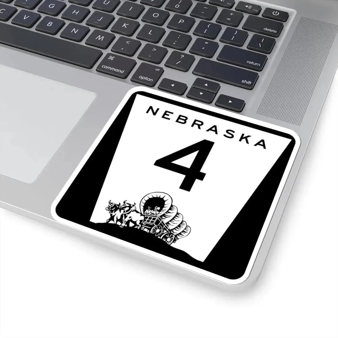 N-4 (Nebraska) (Road Sign) STICKER Vinyl Kiss-Cut Decal - The Sticker Space