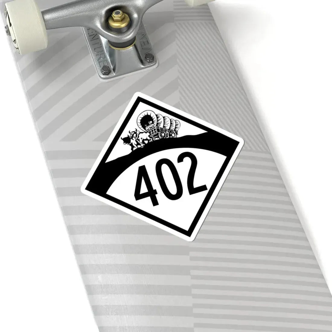 N-402 1950 (Nebraska) (Road Sign) STICKER Vinyl Kiss-Cut Decal - The Sticker Space