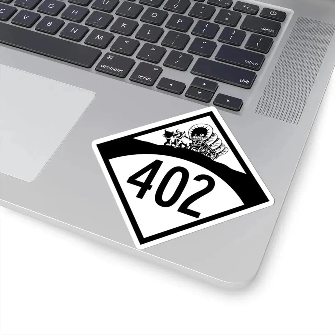 N-402 1950 (Nebraska) (Road Sign) STICKER Vinyl Kiss-Cut Decal - The Sticker Space
