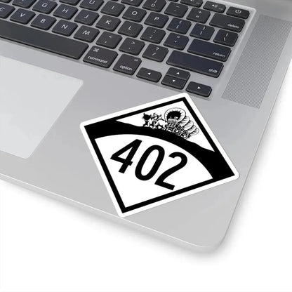 N-402 1950 (Nebraska) (Road Sign) STICKER Vinyl Kiss-Cut Decal - The Sticker Space