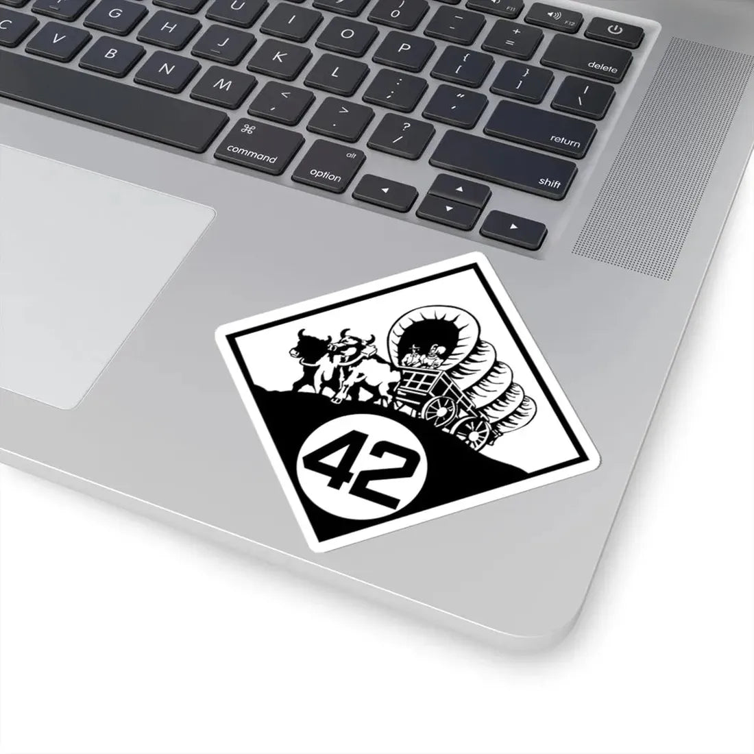 N-42 1926 (Nebraska) (Road Sign) STICKER Vinyl Kiss-Cut Decal - The Sticker Space