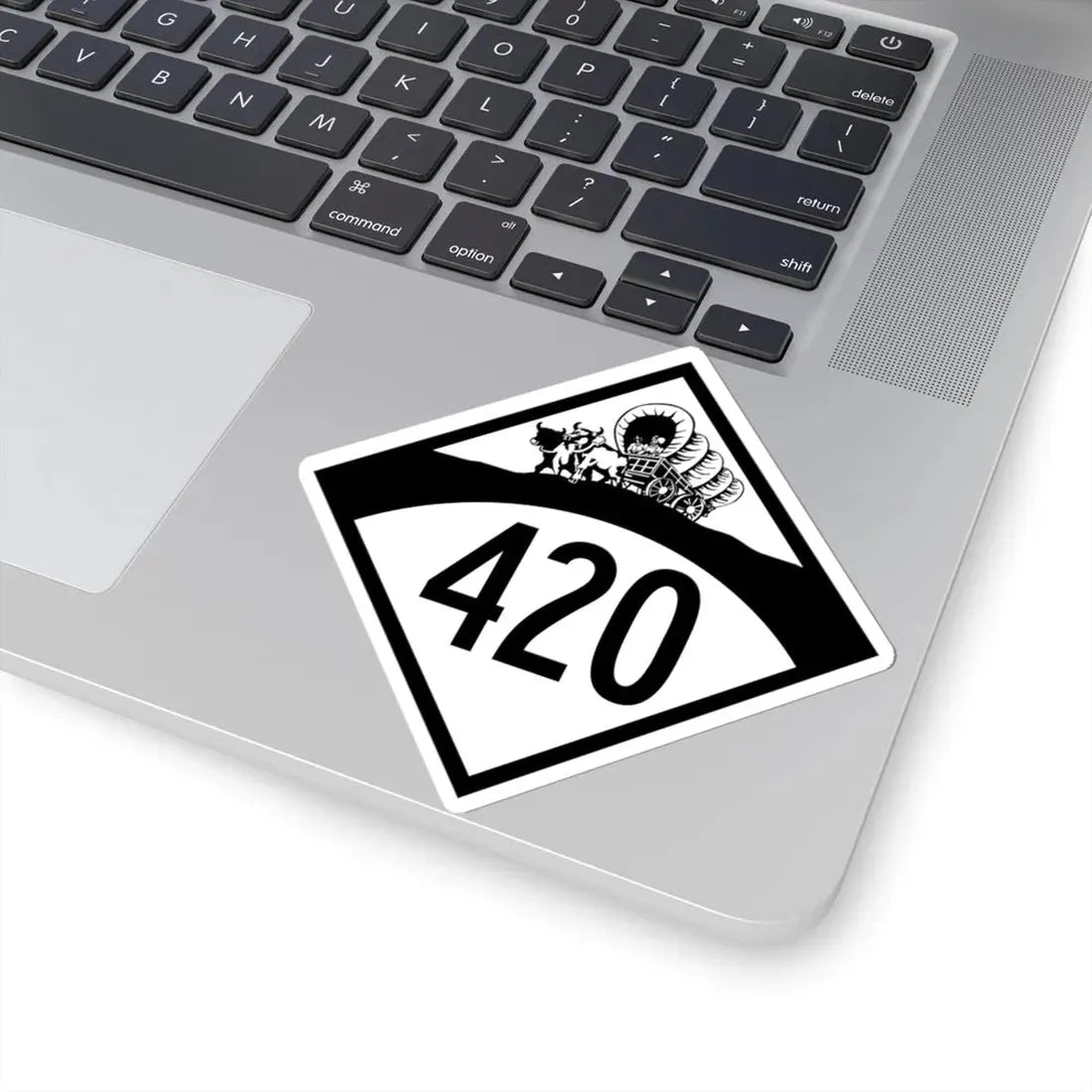 N-420 1950 (Nebraska) (Road Sign) STICKER Vinyl Kiss-Cut Decal - The Sticker Space