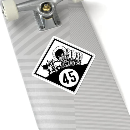 N-45 1926 (Nebraska) (Road Sign) STICKER Vinyl Kiss-Cut Decal - The Sticker Space