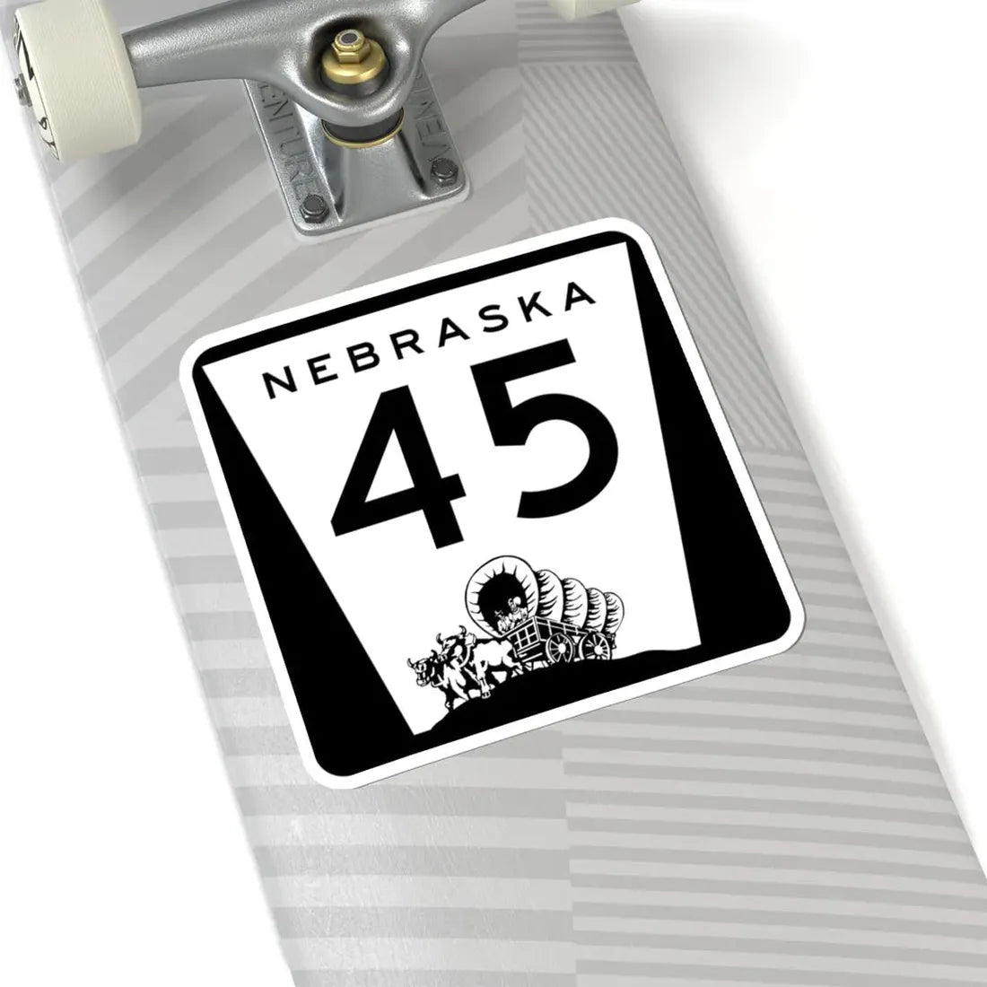 N-45 (Nebraska) (Road Sign) STICKER Vinyl Kiss-Cut Decal - The Sticker Space