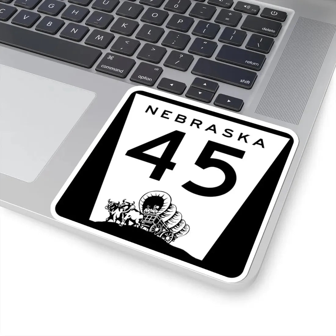 N-45 (Nebraska) (Road Sign) STICKER Vinyl Kiss-Cut Decal - The Sticker Space