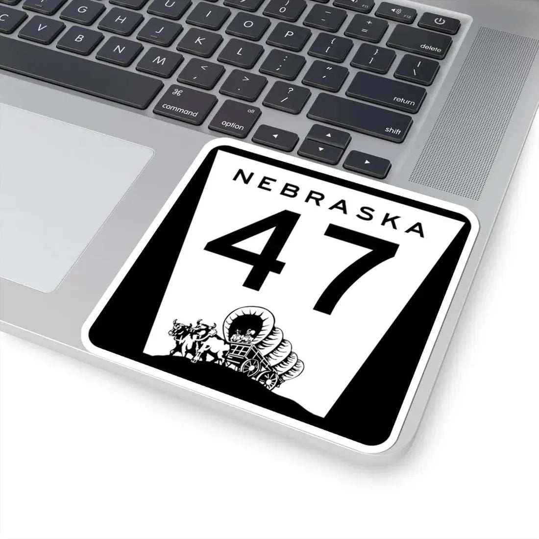 N-47 (Nebraska) (Road Sign) STICKER Vinyl Kiss-Cut Decal - The Sticker Space